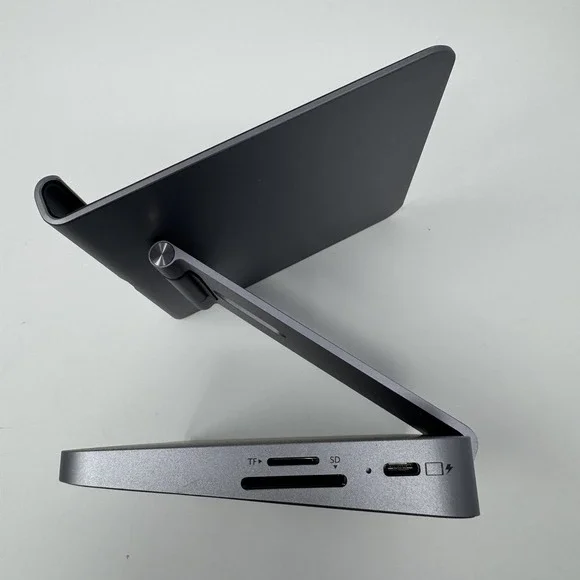 Anker 551 USB-C Hub 8-in-1 Tablet Stand HDMI SD USB 5Gbps Charger Dock Gray - Picture 2 of 13